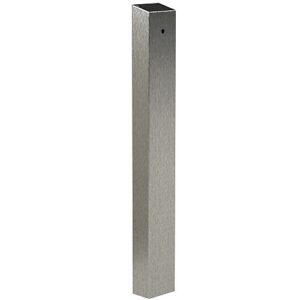 Pedestal Pro 64TOW-HID-02-304 Access Control Mounting Post, 47" Stainless Steel Bollard for HID 6005 ProxPoint Plus