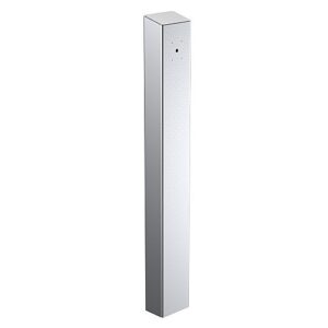 Pedestal Pro 64TOW-PAXT-03-304 Access Control Mounting Post, 47" Stainless Steel Bollard Fits Paxton Model 010-254-US