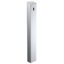 Pedestal Pro 64TOW-PAXT-04-304 Access Control Mounting Post, 47" Stainless Steel Bollard Fits Paxton Model 010-296-US