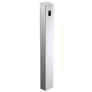 Pedestal Pro 64TOW-PAXT-05-304 Access Control Mounting Post, 47" Stainless Steel Bollard Fits Paxton Model 010-721-US