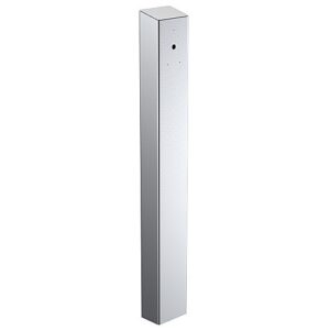 Pedestal Pro 64TOW-PAXT-08-304 Access Control Mounting Post, 47" Stainless Steel Bollard Tower Compatible with Paxton P75 and K75 Readers