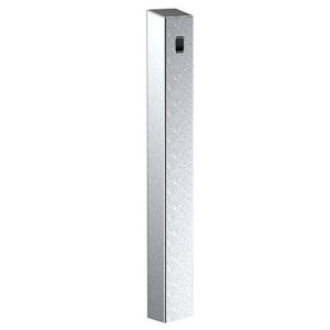 Pedestal Pro 64TOW-PAXT-12-304 Access Control Mounting Post, 47" Stainless Steel Bollard Tower