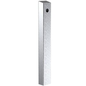 Pedestal Pro 64TOW-PAXT-15-304 Access Control Mounting Post, 47" Stainless Steel Bollard with Paxton Proximity Reader, Suitable for Marine Environments