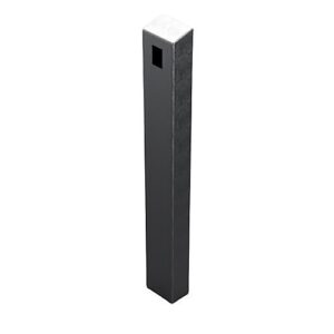 Pedestal Pro 64TOW-PPRO-01-304 Access Control Mounting Post, 47" Stainless Steel Bollard, Single Gang Cutout