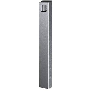 Pedestal Pro 64TOW-VIKI-01-304 Access Control Mounting Post, 47" Stainless Steel Bollard Fits Viking Push Button Phone