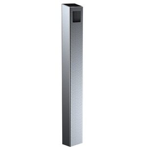 Pedestal Pro 64TOW-VIKI-02-304 Access Control Mounting Post, 47" Stainless Steel Bollard for Viking Emergency Phone Kit