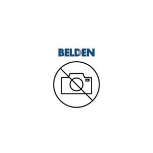 Belden 6500PE 010U1000 Plenum Security and Commercial Audio Cable, 2/22, TC, CMP, Flamarrest, 1000' (304.8m) UnReel, Black