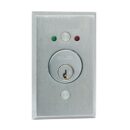 Schlage 653-04 630 650 Series Key Switches, SPDT Maintained Single Direction, Satin Stainless Steel