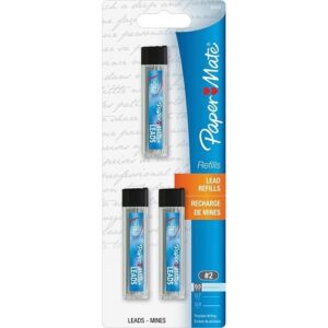 Paper Mate 66400PP Mechanical Pencil Refills, 0.5mm, HB #2 lead, 105CT