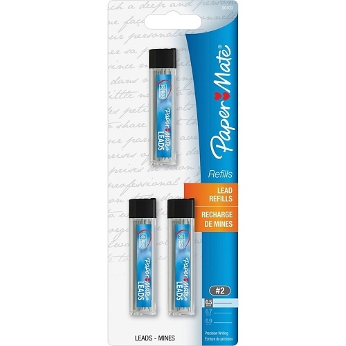 Paper Mate 66400PP Mechanical Pencil Refills, 0.5mm, HB #2 lead, 105CT