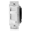 Leviton 6674-10W White SureSlide Universal Dimmer, 150W for LED/CFL