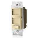 Leviton 6674-P0I SureSlide Dimmer Switch for Dimmable LED, Halogen and Incandescent Bulbs, 600W