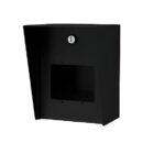 Pedestal Pro 68HOU-AXIS-11-CRS Housing, Black Steel