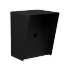 Pedestal Pro 68HOU-PAXT-01-CRS Access Control Housing, Black Steel, 6" x 8", Portrait Orientation