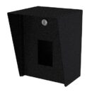 Pedestal Pro 68HOU-PPRO-01-CRS 6X8 Steel Housing for Single Gang Cutout Devices, Black