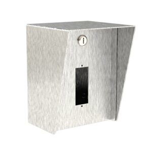 Pedestal Pro 68HOU-PPRO-03-304 Access Control Housing, 6" X 8" Portrait Stainless Housing