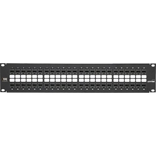 Leviton 6910G-U48 CAT6a Flat Quickport Patch Panels