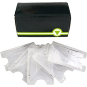 Paxton 696-400-US ISO Card Holder, Clear, 5-Pack
