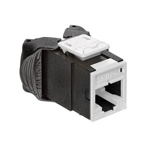 Leviton 6AUJK-RW6 Atlas-X1 CAT6A UTP QuickPort Jack, White