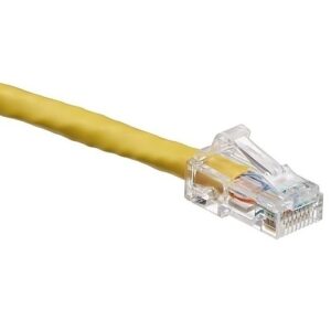 Leviton 6D460-01Y CAT6 24/8 UTP Patch Cable, CMR, 1' (0.3m), Yellow