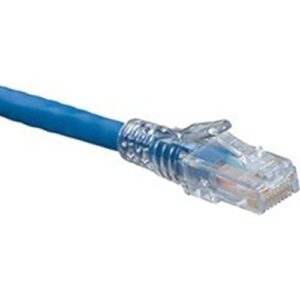 Leviton 6D460-05L 5' CAT6 Slimline Boot Patch Cord, Blue