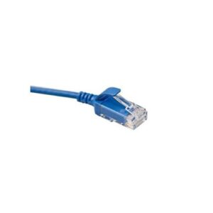 Leviton 6H460-3L CAT6 Small Diameter High-Flex Patch Cord, 3' (0.9 m), Blue