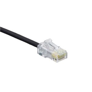 Leviton 6H460-4E CAT6 Patch Cable, 4' (1.22m), CM/LSZH Rated, Black