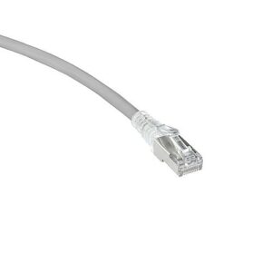 Leviton 6S560-20S CAT6 Patch Cable, Stranded, Grey