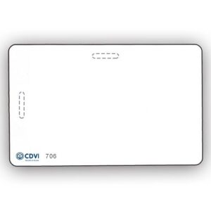 CDVI 706PCK25 ISO Card for PosiProx/Pin/Xtend, 25-Pack