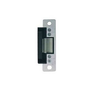 Adams Rite 7100-515-628-01 7100 Electric Strike, Flat Faceplate, 24VDC, Fail Safe with 1-1/2" Lip Clear Anodized