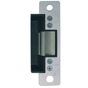 Adams Rite 7101-515-628-00 7101 Electric Strike, Radius Faceplate, 24VDC, Fail Safe with 1-1/16" Lip Clear Anodized