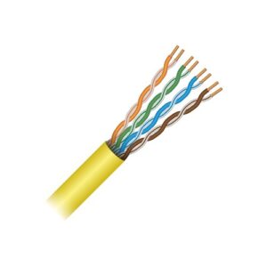 Paige 710636YW CAT6 Network Cable, 1000' Roll, Yellow