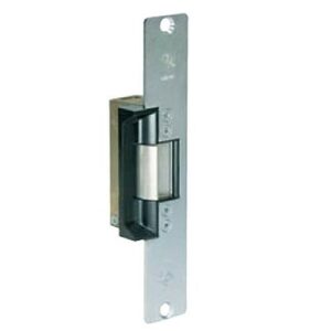 Adams Rite 7110-540-652-00 7110 Electric Strike, 10-1/4" Faceplate 24VAC, Standard, Fail Secure with 1-1/16" Lip, Satin Chrome