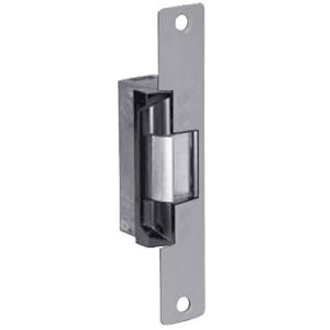 Adams Rite 7131-310-628-00 7131 Electric Strike, Radius Faceplate 12VDC, Standard, Fail Secure with 1-1/16" Lip, Clear Anodized