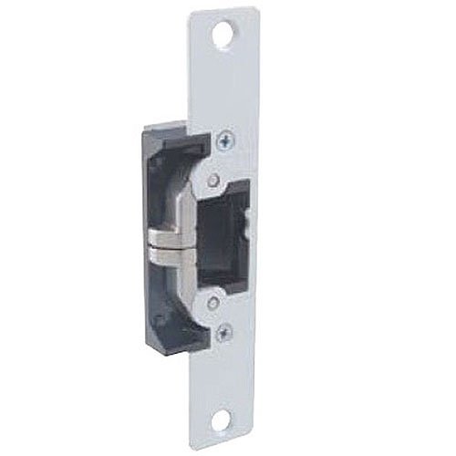 Adams Rite 7411-628 7411 7400 Series UltraLine Electric Strike, 10-1/14" Faceplate, Clear Anodized