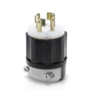 Leviton 7411-C Connectors, EB Plug Lock 4PO4WI No NEMA 20A120/208V