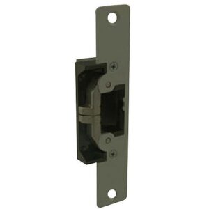 Adams Rite 7430-313 7430 7400 Series UltraLine Electric Strike, Flat Faceplate, Dark Bronze Anodized