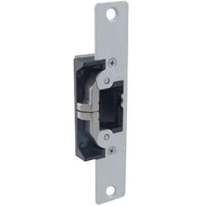 Adams Rite 7430-628 7430 7400 Series UltraLine Electric Strike, Flat Faceplate, Clear Anodized
