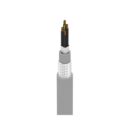 Belden 7450WS0601000 Coaxial Cable, 8 GRD Polyvinyl Chloride/NYL TPE Board Transparent