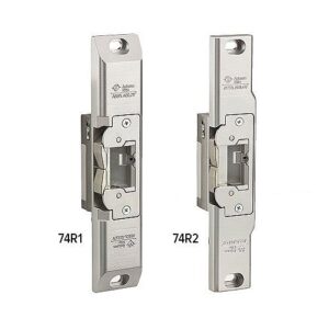 Adams Rite 74R1-130 74R1 UltraLine Electric Strike, for Rim Exit Devices will Pullman Latch Bolts, to Match Clear Anodized