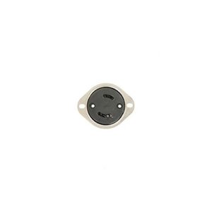 Leviton 7526-C Connectors, EB NOCS OUTLT FLNG 2PO 2WI L1-15R15A125V