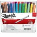 Sharpie 75847 Permanent Markers, Ultra Fine Point, Assorted Pouch, 24-Pack