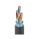 Belden 7958A 0081000 24/4 CAT5e Industrial Ethernet Bare Copper, PO Insulation, Overall Beldfoil Shield, PVC Outer Jacket, CMR 600V