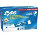 Expo 80003 Low Odor Dry Erase Markers, Chisel Tip, Blue, 12-Pack