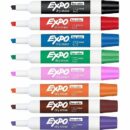Expo 80078 Low Odor Dry Erase Markers, Chisel Tip, Assorted Colors, 8-Pack