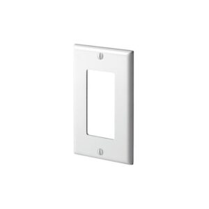 Leviton 80401-NE Socket Decora Commercial Grade Faceplate