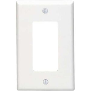 Leviton 80601-T 1-Gang Decora/GFCI Device Decora Wall Plate/Faceplate