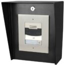 Pedestal Pro 810HOU-PRO-001-CRS-B 8" 10" Portrait Steel Housing