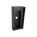 Pedestal Pro Housing, Portrait, 8x18x6, Black