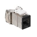 Leviton 81SJK-RE8 Atlas-X1 CAT8 Shielded QuickPort Jack, Black
